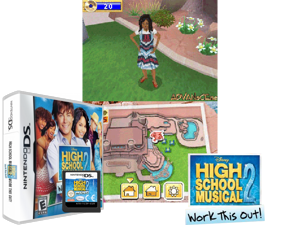 High School Musical 2 - Work This Out! (USA) (En,Fr,De,Es,It,Nl) Cover
